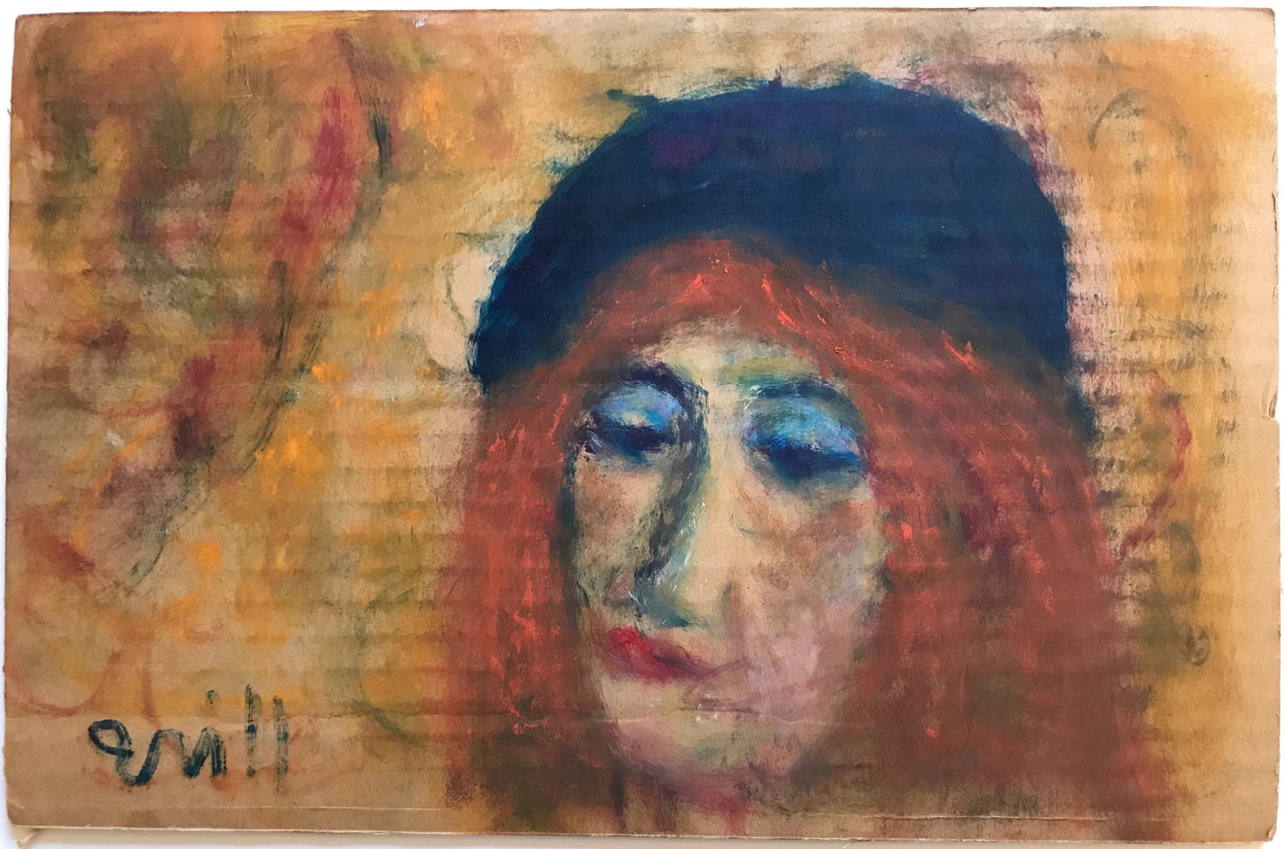 An Old Actress Reflecting On Her Life